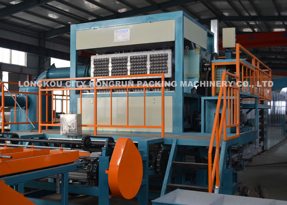 छह परतों धातु सुखाने लाइन, अंडा बॉक्स बनाने की मशीन के साथ 4000PCS / H क्षमता पेपर अंडा ट्रे मशीन