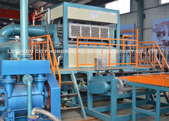 4000pcs/hr लुगदी Moulding अंडा ट्रे मशीन, रोटरी प्रकार लुगदी मोल्डिंग मशीन